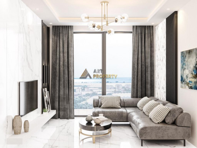 Скоро стартует строительство интересного комплекса с богатой инфраструктурой в районе Демирташ, 45-171 м2 - Ракурс 24