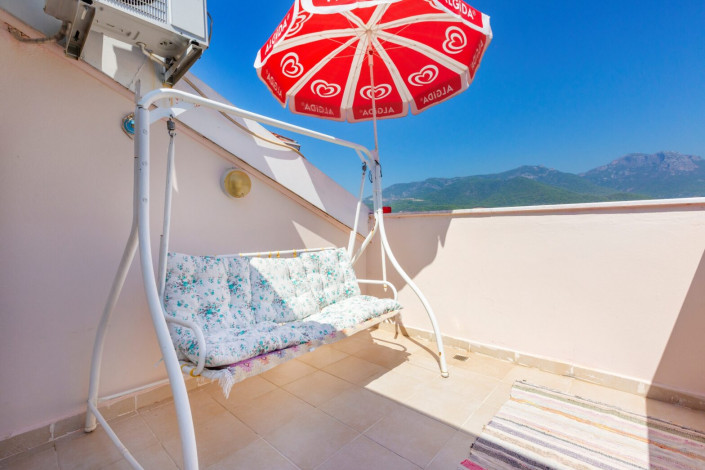 Две меблированные квартиры 2+1 с шикарным видом на Торосские горы в Обе, 125 м2 - Ракурс 19