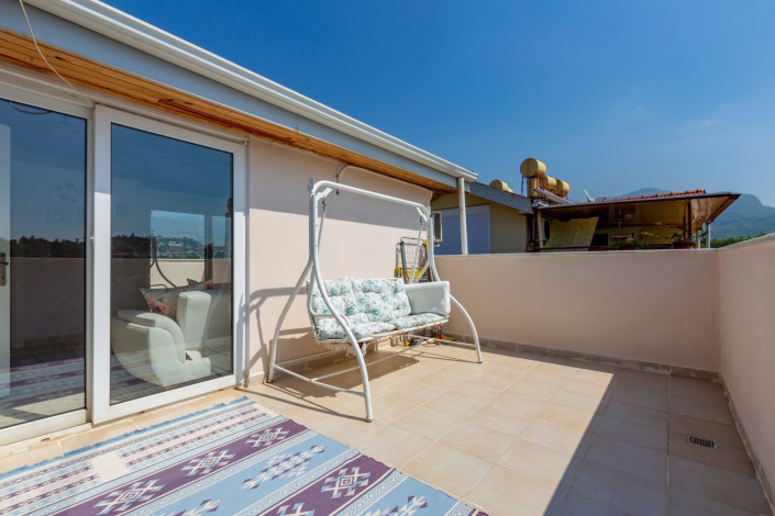 Две меблированные квартиры 2+1 с шикарным видом на Торосские горы в Обе, 125 м2 - Ракурс 25