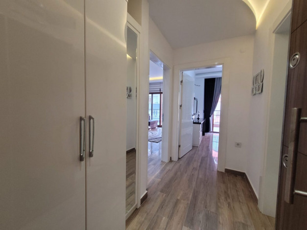 Двухкомнатная меблированная квартира в центре Алании, 80м - Ракурс 11