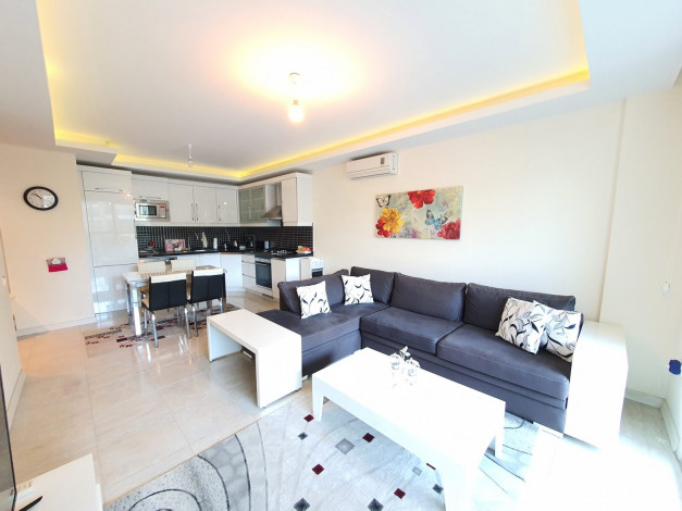 Современная просторная квартира с хорошей инфраструктурой в районе Оба, 70 м2 - Ракурс 2