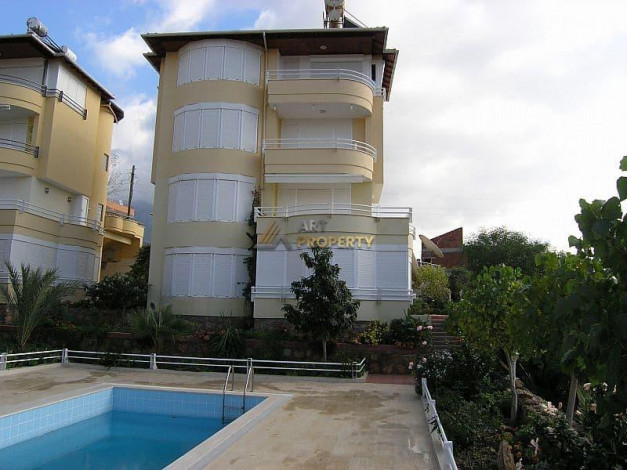 ID  1043 Просторная двухуровневая квартира 4+1 с видом на море в районе Кестель, 245 м2 - Ракурс 21