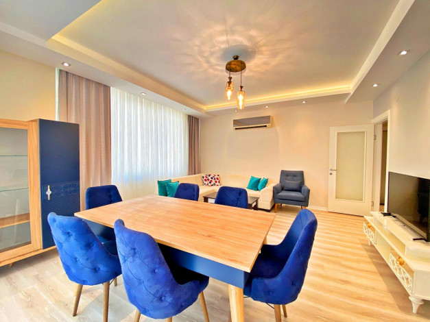 Меблированная четырехкомнатная квартира в районе Махмутлар, 150м - Ракурс 11