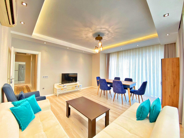 Меблированная четырехкомнатная квартира в районе Махмутлар, 150м - Ракурс 13