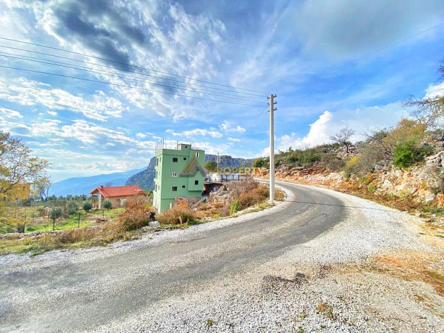 Отдельностоящий трехэтажный дом в Аланье с садом и видом на море и горы, 922 м2 - Ракурс 6