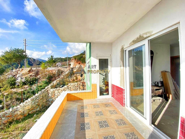 Отдельностоящий трехэтажный дом в Аланье с садом и видом на море и горы, 922 м2 - Ракурс 21