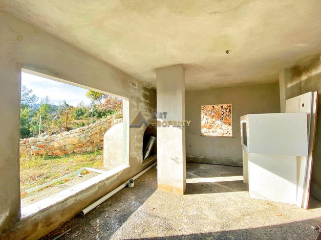 Отдельностоящий трехэтажный дом в Аланье с садом и видом на море и горы, 922 м2 - Ракурс 25