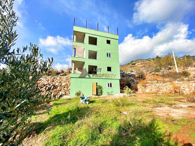 Отдельностоящий трехэтажный дом в Аланье с садом и видом на море и горы, 922 м2 - Ракурс 29