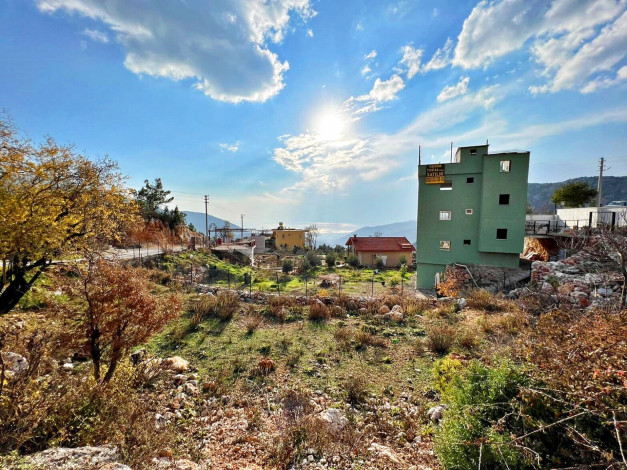 Отдельностоящий трехэтажный дом в Аланье с садом и видом на море и горы, 922 м2 - Ракурс 34