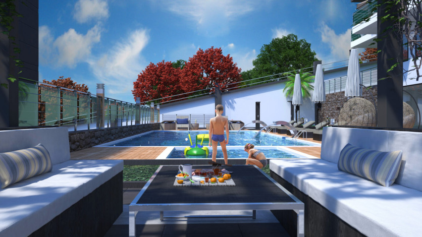 Новый проект на этапе строительства в Кестеле! Рассрочка платежа! - Ракурс 8