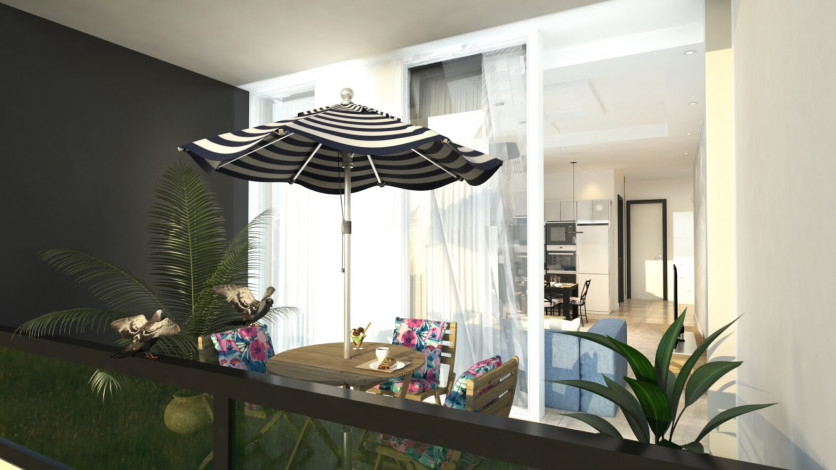 Новый проект на этапе строительства в Кестеле! Рассрочка платежа! - Ракурс 11