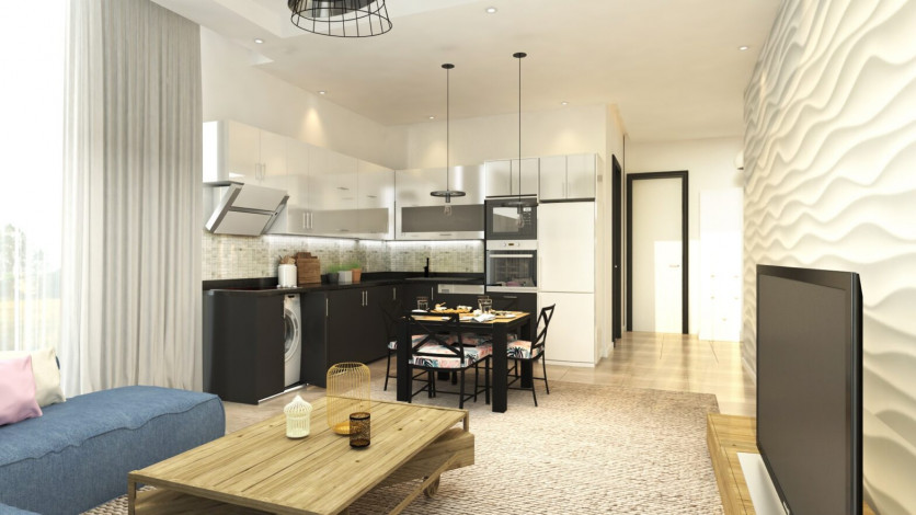 Новый проект на этапе строительства в Кестеле! Рассрочка платежа! - Ракурс 14