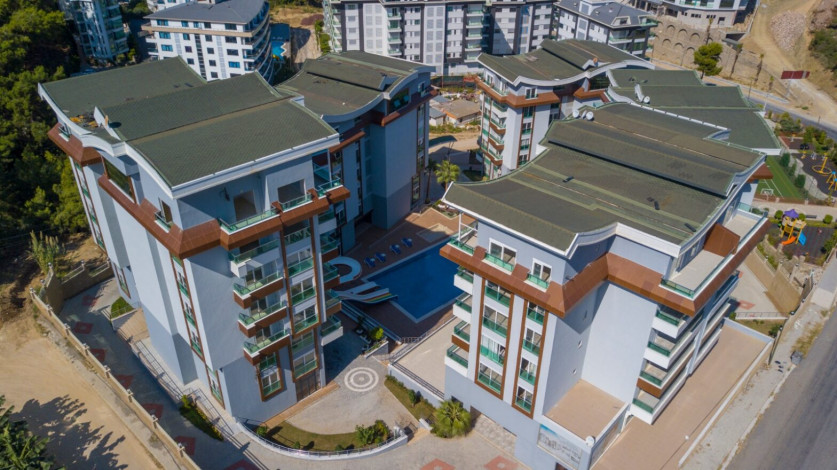 Две двухкомнатные квартиры в районе Каргыджак, 52 м2 - Ракурс 3