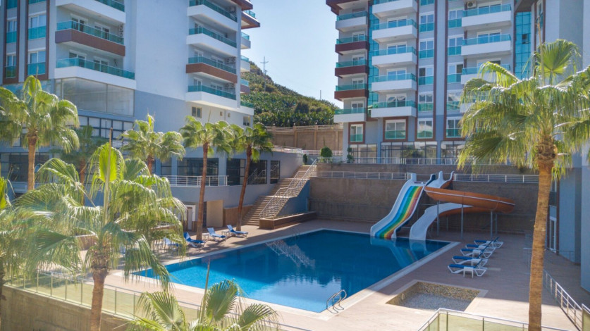 Две двухкомнатные квартиры в районе Каргыджак, 52 м2 - Ракурс 5