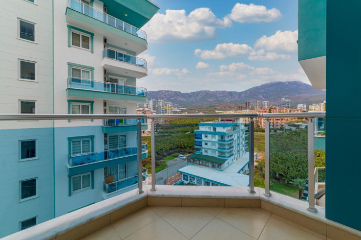 Меблированная двухкомнатная квартира в Махмутлар Алания, 55м - Ракурс 2