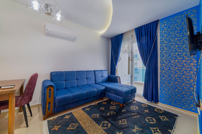 Меблированная двухкомнатная квартира в Махмутлар Алания, 55м - Ракурс 7