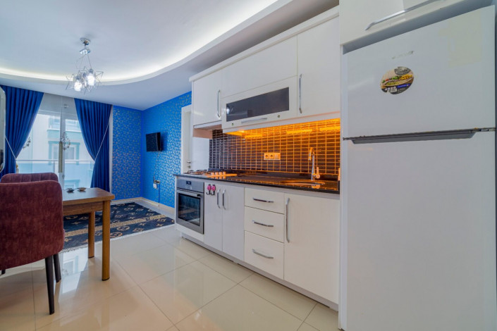 Меблированная двухкомнатная квартира в Махмутлар Алания, 55м - Ракурс 8