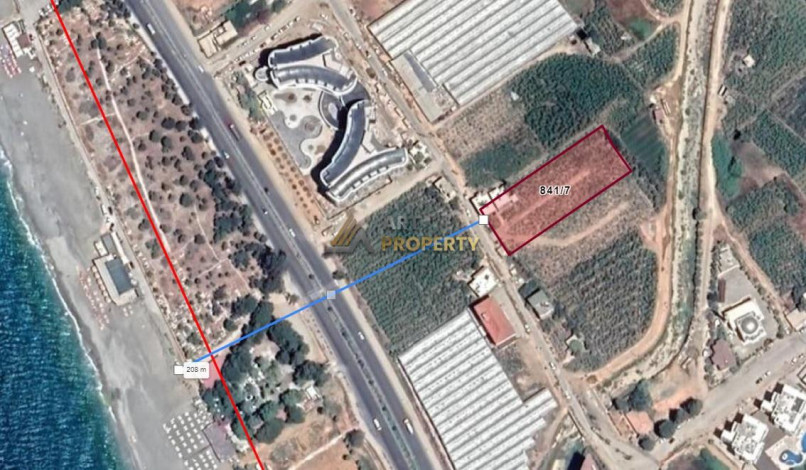 Новый проект на этапе строительства в 200 м от Средиземного моря в Каргыджаке! - Ракурс 2