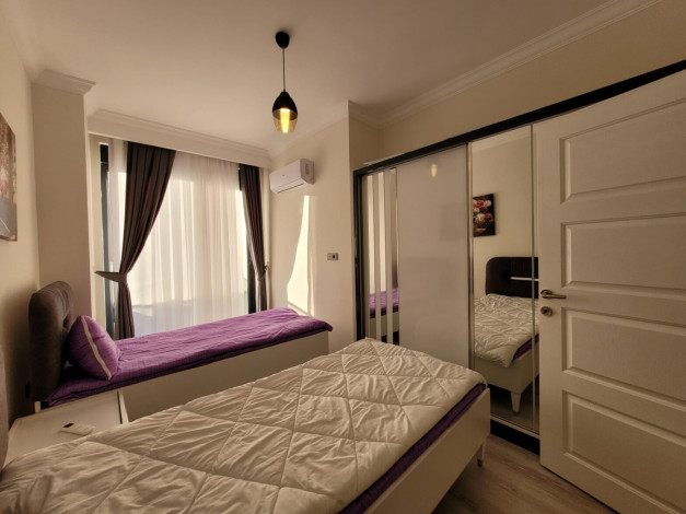 Трехкомнатная меблированная квартира в  Махмутлар, 115м - Ракурс 12