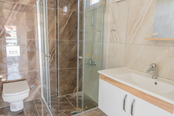 Вилла планировки 3+1 с собственным бассейном в Каргыджаке, 130 м2 - Ракурс 12