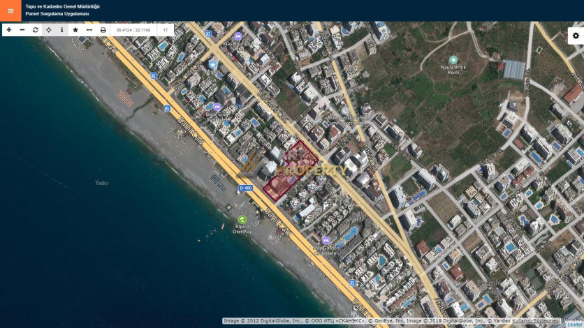 Проект на первой линии моря с различными планировками в Махмутларе! - Ракурс 11