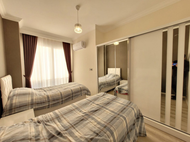 Трехкомнатная квартира в комплексе с хорошей инфраструктурой в Махмутлар, 115 м2 - Ракурс 10