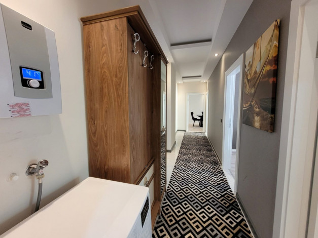 Трехкомнатная квартира в комплексе с хорошей инфраструктурой в Махмутлар, 115 м2 - Ракурс 12