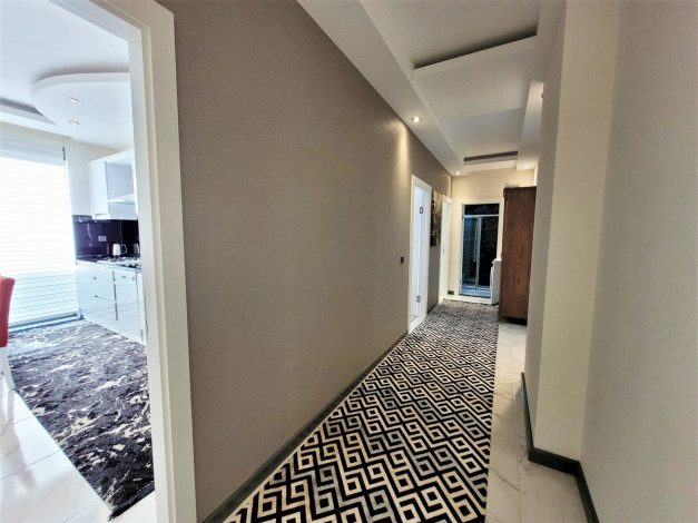 Трехкомнатная квартира в комплексе с хорошей инфраструктурой в Махмутлар, 115 м2 - Ракурс 34