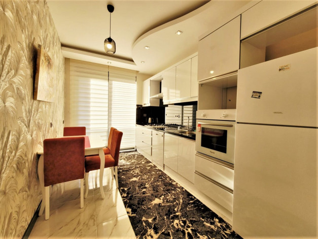 Трехкомнатная квартира в комплексе с хорошей инфраструктурой в Махмутлар, 115 м2 - Ракурс 36