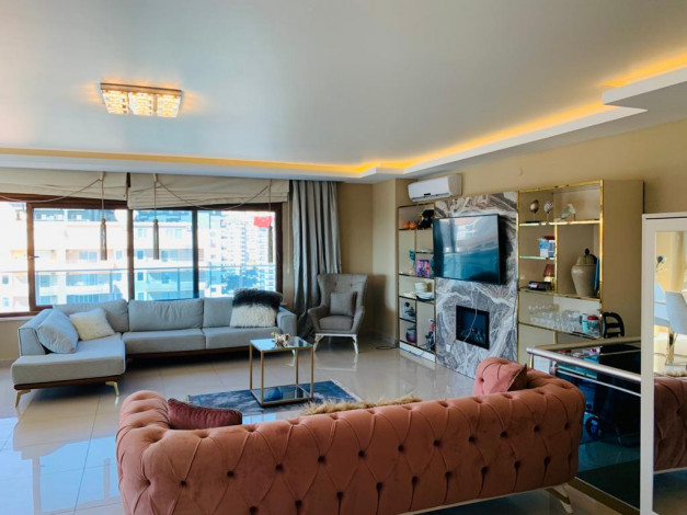 Двухуровневый пентхаус 4+1 с видом на море и горы, 215 м2 - Ракурс 7