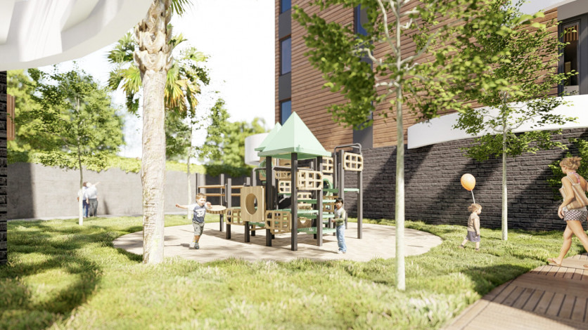 Новая резиденция класса люкс на этапе котлована в Кестеле! - Ракурс 3