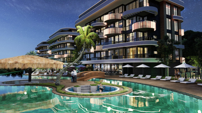 Новая резиденция класса люкс на этапе котлована в Кестеле! - Ракурс 11