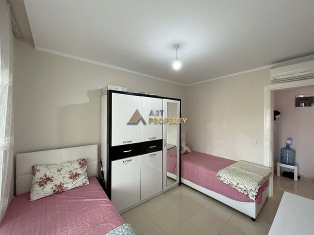 Меблированная уютная трехкомнатная квартира в районе Тосмур, 90 м2 - Ракурс 17