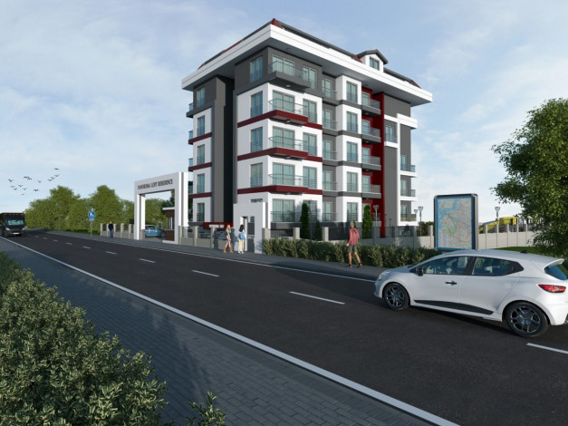 Квартиры с видом на море в новом доме района Кестель, 55-165 м2 - Ракурс 4