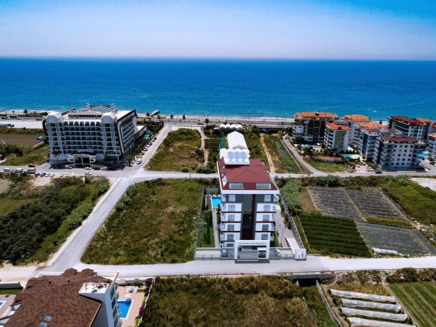 Квартиры с видом на море в новом доме района Кестель, 55-165 м2 - Ракурс 5