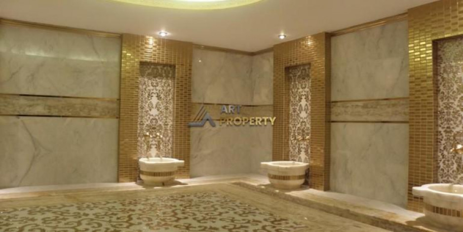 Квартира 2+1 с красивым видом на море в Махмутларе, 125 м2 - Ракурс 15