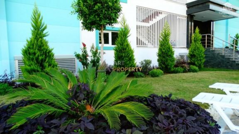 Квартира 2+1 с красивым видом на море в Махмутларе, 125 м2 - Ракурс 16