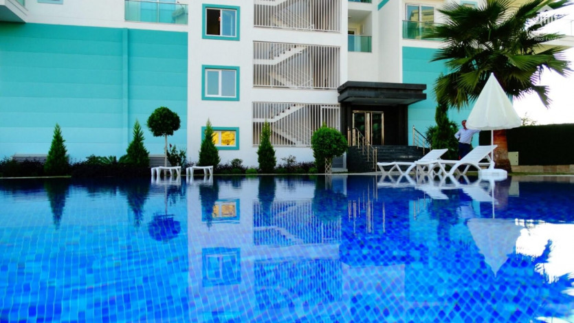 Квартира 2+1 с красивым видом на море в Махмутларе, 125 м2 - Ракурс 28