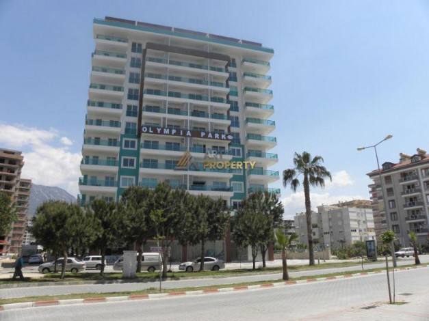 Квартира 2+1 с красивым видом на море в Махмутларе, 125 м2 - Ракурс 34