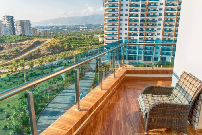 Трехкомнатная квартира в шикарном комплексе в районе Махмутлар, 126 м2 - Ракурс 2