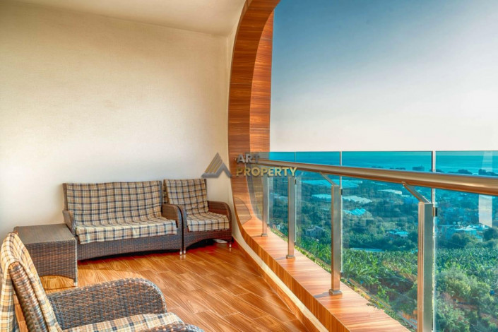 Трехкомнатная квартира в шикарном комплексе в районе Махмутлар, 126 м2 - Ракурс 4