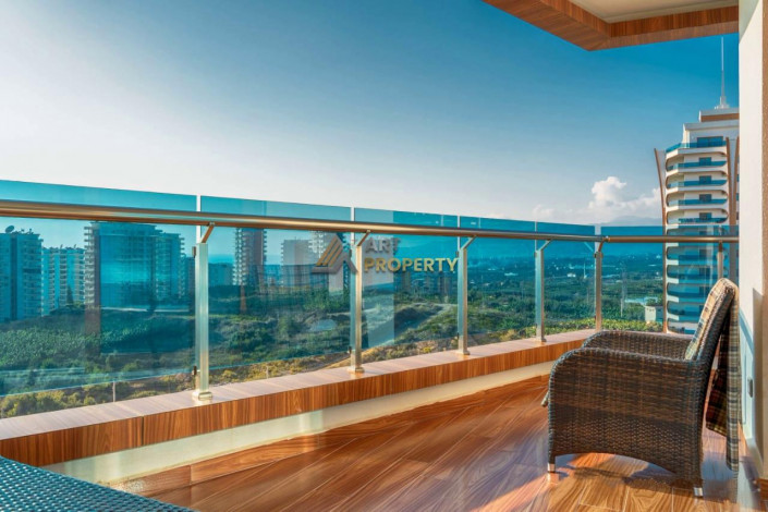 Трехкомнатная квартира в шикарном комплексе в районе Махмутлар, 126 м2 - Ракурс 6