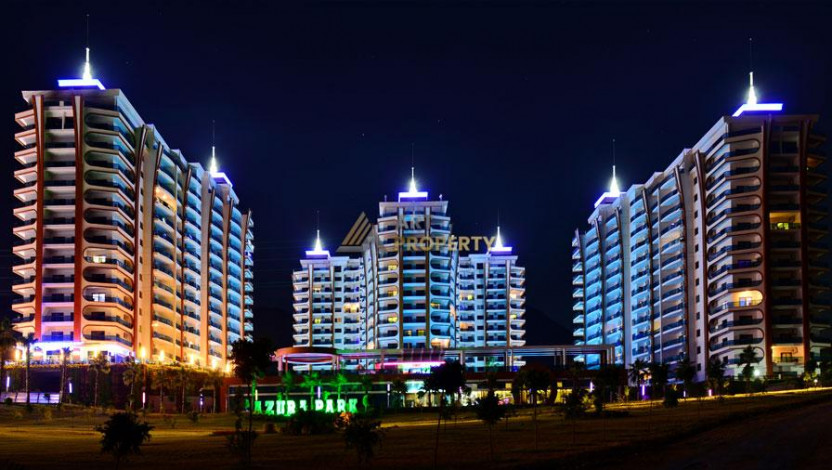 Трехкомнатная квартира в шикарном комплексе в районе Махмутлар, 126 м2 - Ракурс 19