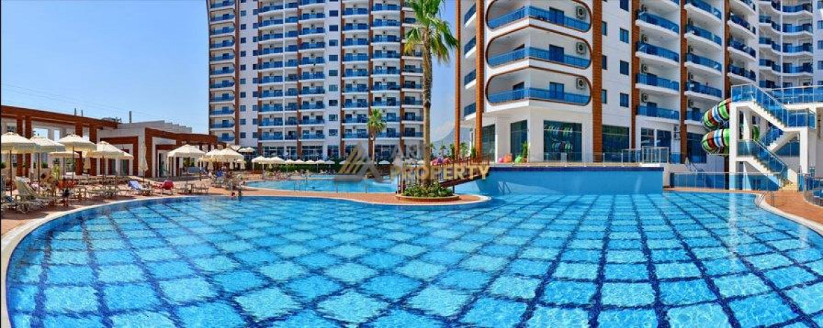 Трехкомнатная квартира в шикарном комплексе в районе Махмутлар, 126 м2 - Ракурс 25