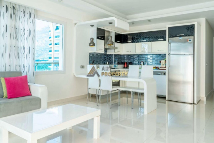 Трехкомнатная квартира в шикарном комплексе в районе Махмутлар, 126 м2 - Ракурс 34