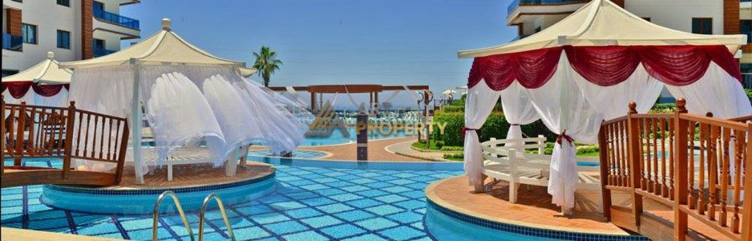 Трехкомнатная квартира в шикарном комплексе в районе Махмутлар, 126 м2 - Ракурс 37