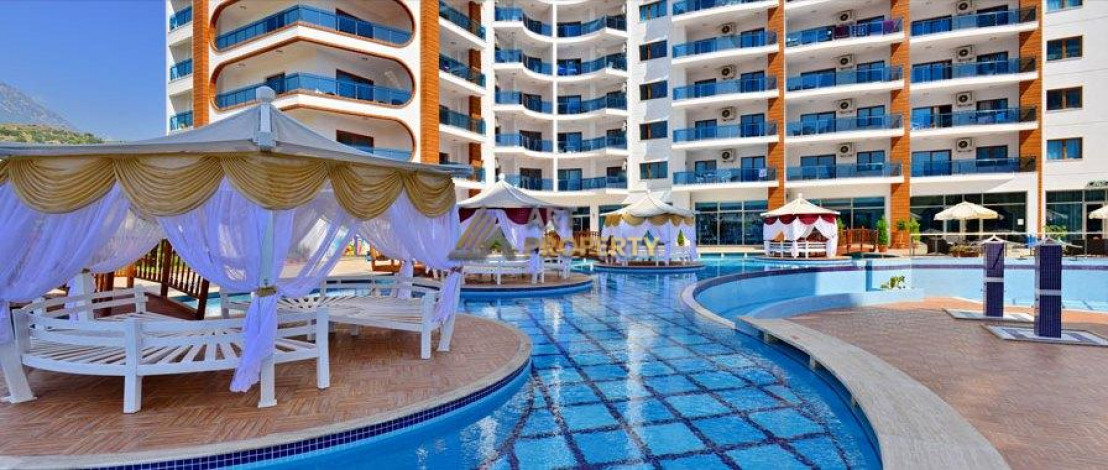 Трехкомнатная квартира в шикарном комплексе в районе Махмутлар, 126 м2 - Ракурс 39