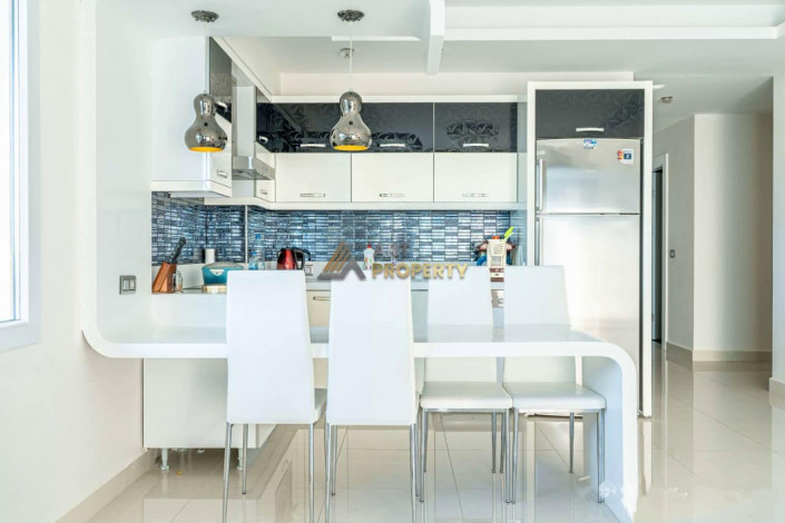 Трехкомнатная квартира в шикарном комплексе в районе Махмутлар, 126 м2 - Ракурс 42