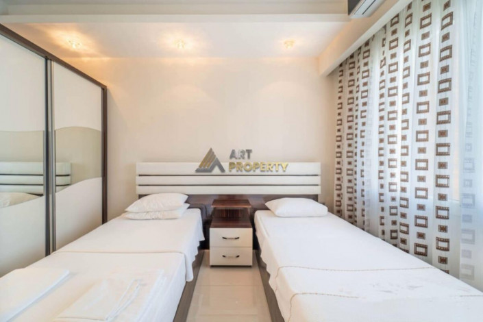 Трехкомнатная квартира в шикарном комплексе в районе Махмутлар, 126 м2 - Ракурс 44