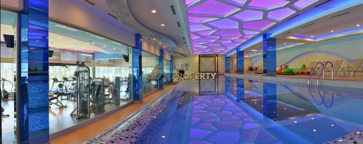 Трехкомнатная квартира в шикарном комплексе в районе Махмутлар, 126 м2 - Ракурс 58